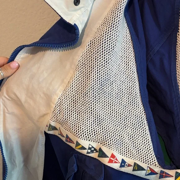 Nautica green and Blue Jacket vintage - Picture 6 of 8